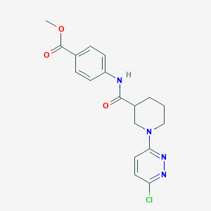 Methyl 4-({[1-(6-chloropyridazin-3-yl)piperidin-3-yl]carbonyl}amino)benzoate