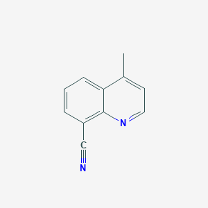 molecular formula C11H8N2 B1510234 4-Methylquinoline-8-carbonitrile 