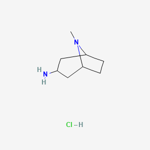 8-methyl-8-Azabicyclo[3.2.1]octan-3-amine hydrochloride