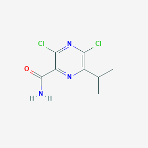 3,5-Dichloro-6-isopropylpyrazine-2-carboxamide