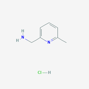 molecular formula C7H11ClN2 B1510269 (6-甲基吡啶-2-基)甲胺盐酸盐 CAS No. 1365836-53-8