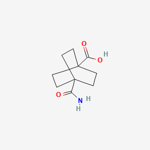 4-Carbamoylbicyclo[2.2.2]octane-1-carboxylic acid