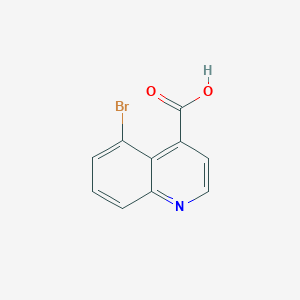 molecular formula C10H6BrNO2 B1510275 5-Bromoquinoline-4-carboxylic acid CAS No. 1219834-22-6