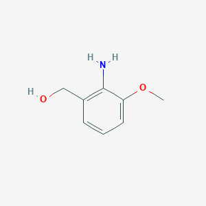 molecular formula C8H11NO2 B151028 (2-氨基-3-甲氧基苯基)甲醇 CAS No. 205877-13-0