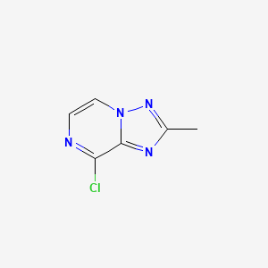 molecular formula C6H5ClN4 B1510288 8-Chloro-2-methyl-[1,2,4]triazolo[1,5-a]pyrazine CAS No. 20914-71-0