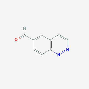 B1510289 6-Cinnolinecarboxaldehyde CAS No. 932368-54-2