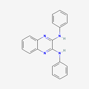 2,3-Quinoxalinediamine, N,N'-diphenyl-