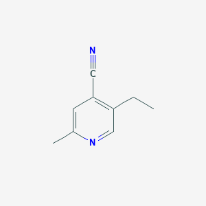 5-Ethyl-2-methylisonicotinonitrile