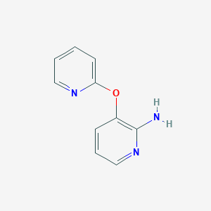 molecular formula C10H9N3O B1510310 3-(Pyridin-2-yloxy)pyridin-2-amine 