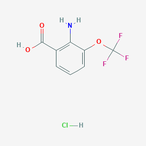 2-Amino-3-(trifluoromethoxy)benzoic acid hydrochloride