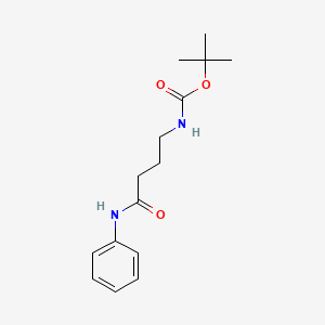 tert-Butyl 3-(phenylcarbamoyl)propylcarbamate