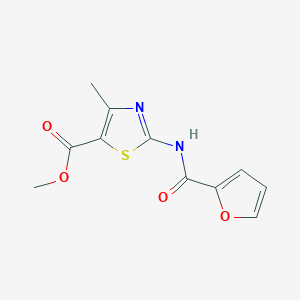 Methyl 2-(furan-2-amido)-4-methyl-1,3-thiazole-5-carboxylate