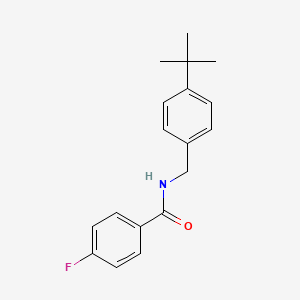 N-(4-tert-Butylbenzyl)-4-fluorobenzamide