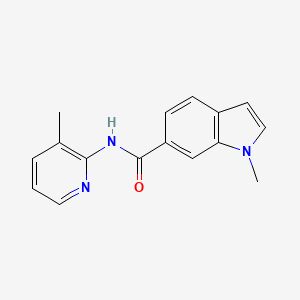 1-methyl-N-(3-methylpyridin-2-yl)-1H-indole-6-carboxamide