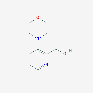 molecular formula C10H14N2O2 B1510354 (3-Morpholinopyridin-2-yl)methanol CAS No. 1126367-65-4