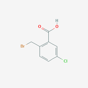 molecular formula C8H6BrClO2 B1510372 2-Bromomethyl-5-chlorobenzoic acid 