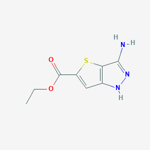 Ethyl 3-amino-1h-thieno[3,2-c]pyrazole-5-carboxylate