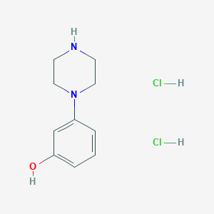molecular formula C10H16Cl2N2O B1510411 3-(Piperazin-1-yl)phenol dihydrochloride 