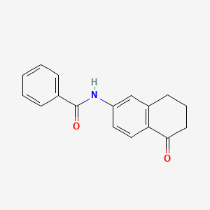 N-(5-oxo-5,6,7,8-tetrahydronaphthalen-2-yl)benzamide