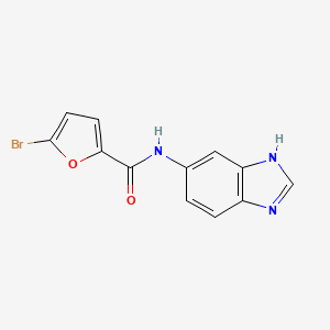 N-(1H-benzimidazol-5-yl)-5-bromofuran-2-carboxamide