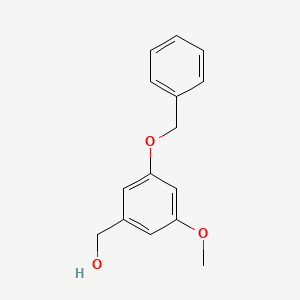 molecular formula C15H16O3 B1510418 (3-(Benzyloxy)-5-methoxyphenyl)methanol CAS No. 50637-28-0