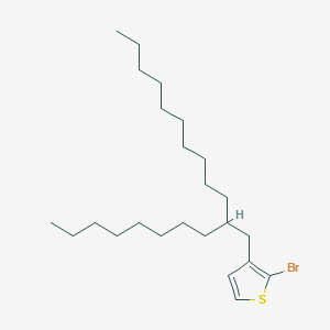 molecular formula C24H43BrS B1510439 2-Bromo-3-(2-octyldodecyl)thiophene CAS No. 1268060-77-0