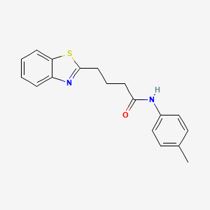 4-(1,3-benzothiazol-2-yl)-N-(4-methylphenyl)butanamide