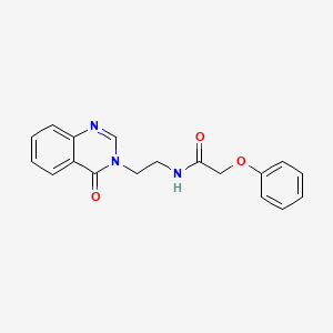 N-(2-(4-oxoquinazolin-3(4H)-yl)ethyl)-2-phenoxyacetamide