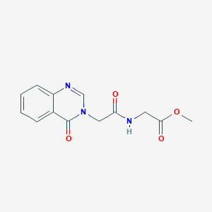 methyl N-[(4-oxoquinazolin-3(4H)-yl)acetyl]glycinate