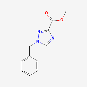 molecular formula C11H11N3O2 B1510465 methyl 1-benzyl-1H-1,2,4-triazole-3-carboxylate CAS No. 1346809-15-1