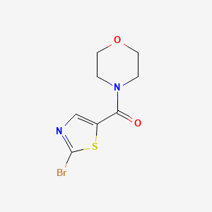 (2-Bromothiazol-5-yl)(morpholino)methanone