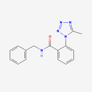 N-benzyl-2-(5-methyl-1H-tetrazol-1-yl)benzamide