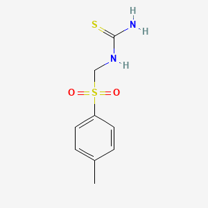 N-[(4-Methylbenzene-1-sulfonyl)methyl]thiourea