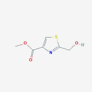 molecular formula C6H7NO3S B1510502 Methyl 2-(hydroxymethyl)thiazole-4-carboxylate CAS No. 1256240-34-2