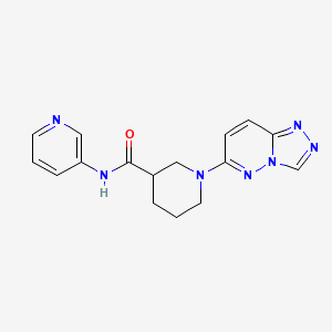 N-(pyridin-3-yl)-1-([1,2,4]triazolo[4,3-b]pyridazin-6-yl)piperidine-3-carboxamide