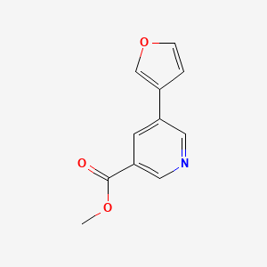 Methyl 5-(furan-3-yl)pyridine-3-carboxylate