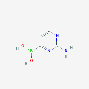 (2-Aminopyrimidin-4-yl)boronic acid