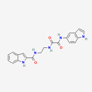 N-(1H-indol-5-yl)-N'-{2-[(1H-indol-2-ylcarbonyl)amino]ethyl}ethanediamide