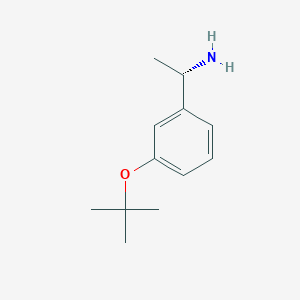(aS)-3-(1,1-Dimethylethoxy)-a-methyl-benzenemethanamine