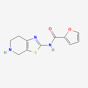 N-(4,5,6,7-Tetrahydrothiazolo[5,4-c]pyridin-2-yl)furan-2-carboxamide