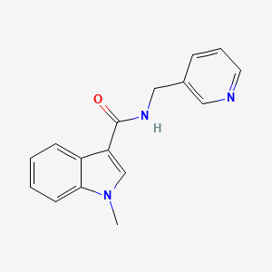 1-methyl-N-(pyridin-3-ylmethyl)-1H-indole-3-carboxamide