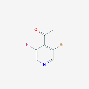 1-(3-Bromo-5-fluoropyridin-4-yl)ethanone