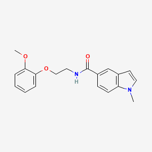 1H-Indole-5-carboxamide, N-[2-(2-methoxyphenoxy)ethyl]-1-methyl-