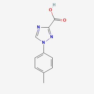 1-(p-Tolyl)-1H-1,2,4-triazole-3-carboxylic acid