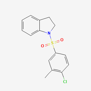 1-Chloro-4-(indolinylsulfonyl)-2-methylbenzene