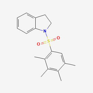 [(2,3,4,5-Tetramethylphenyl)sulfonyl]indoline