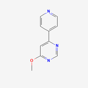 4-Methoxy-6-(pyridin-4-yl)pyrimidine