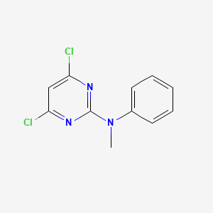 4,6-dichloro-N-methyl-N-phenylpyrimidin-2-amine