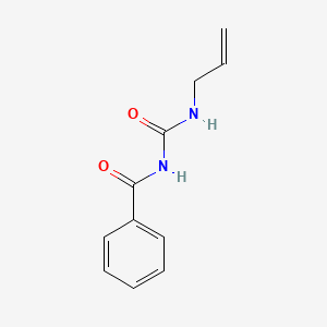 molecular formula C11H12N2O2 B15106653 N-allyl-N'-benzoyl-urea 