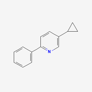5-Cyclopropyl-2-phenylpyridine